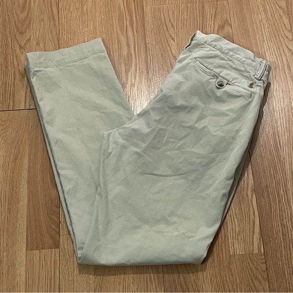 Polo Ralph Lauren Men’s 32x32 Beige Cotton Stretch Twill Chino Pants Preppy - Picture 1 of 12